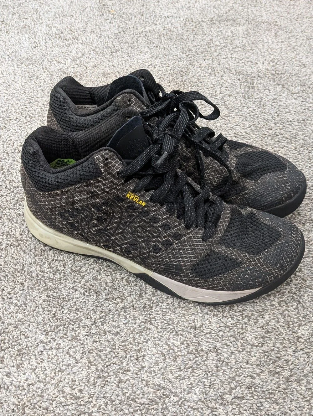 Reebok crossfit nano 5.0 womens size 9 shoes black lifting training sneaker
